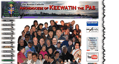 Desktop Screenshot of dioceseofkeewatinlepas.ca